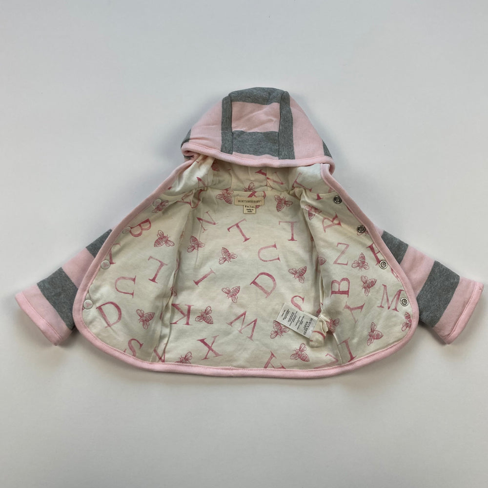 Burt's Bees Hoodie - 0-3 Months - Pitter Patter Boutique