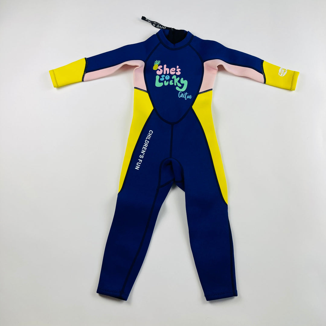 Dive & Sail 2.5mm Full Wetsuit - Size Kids Medium (5 Years)