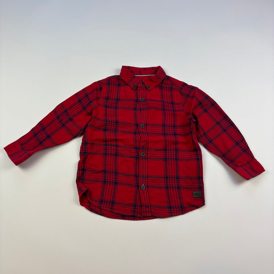 Zara Button-Up Shirt - Size 4 Years (104cm)