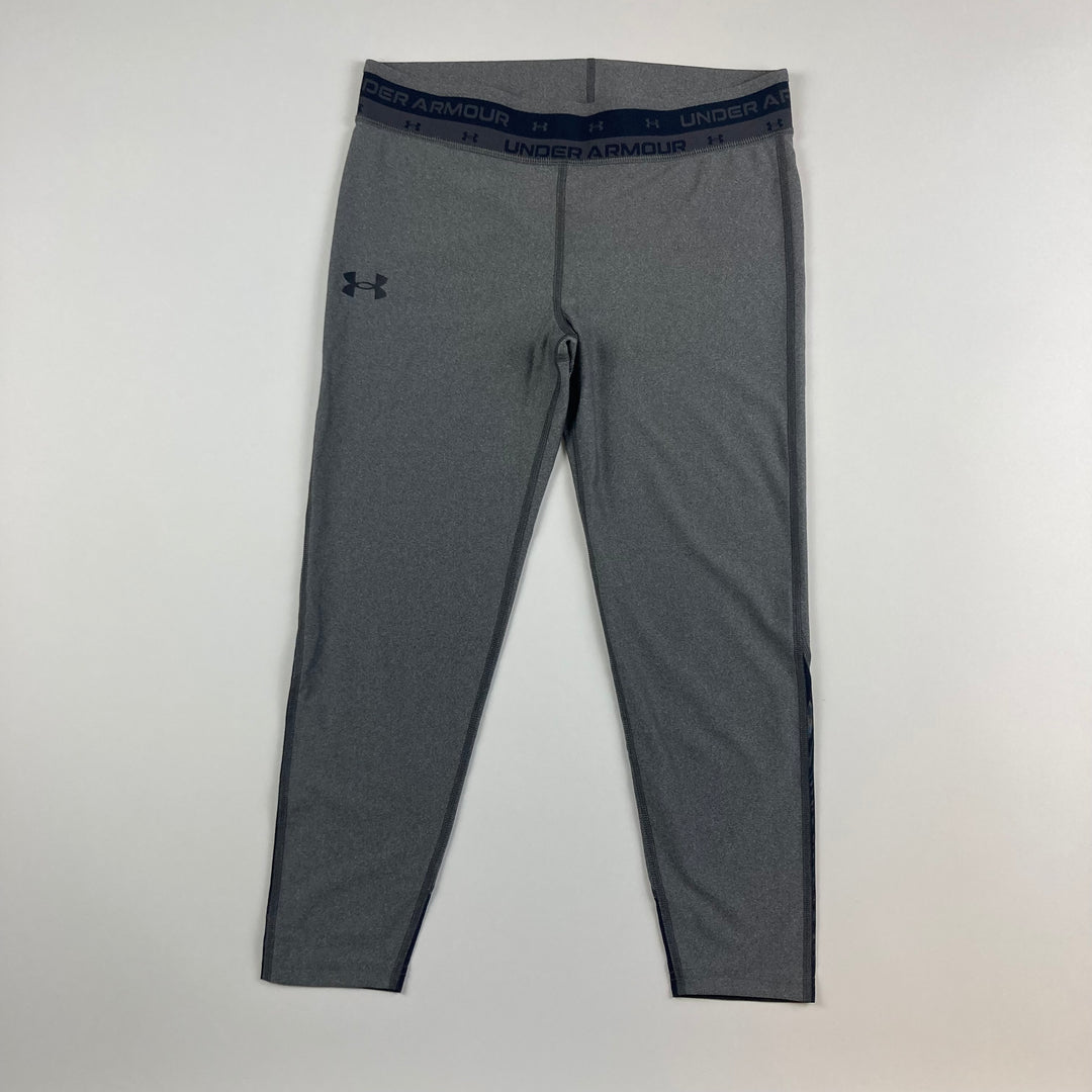 Under Armour Crop Athletic Leggings - Size Youth Large (14/16Y)