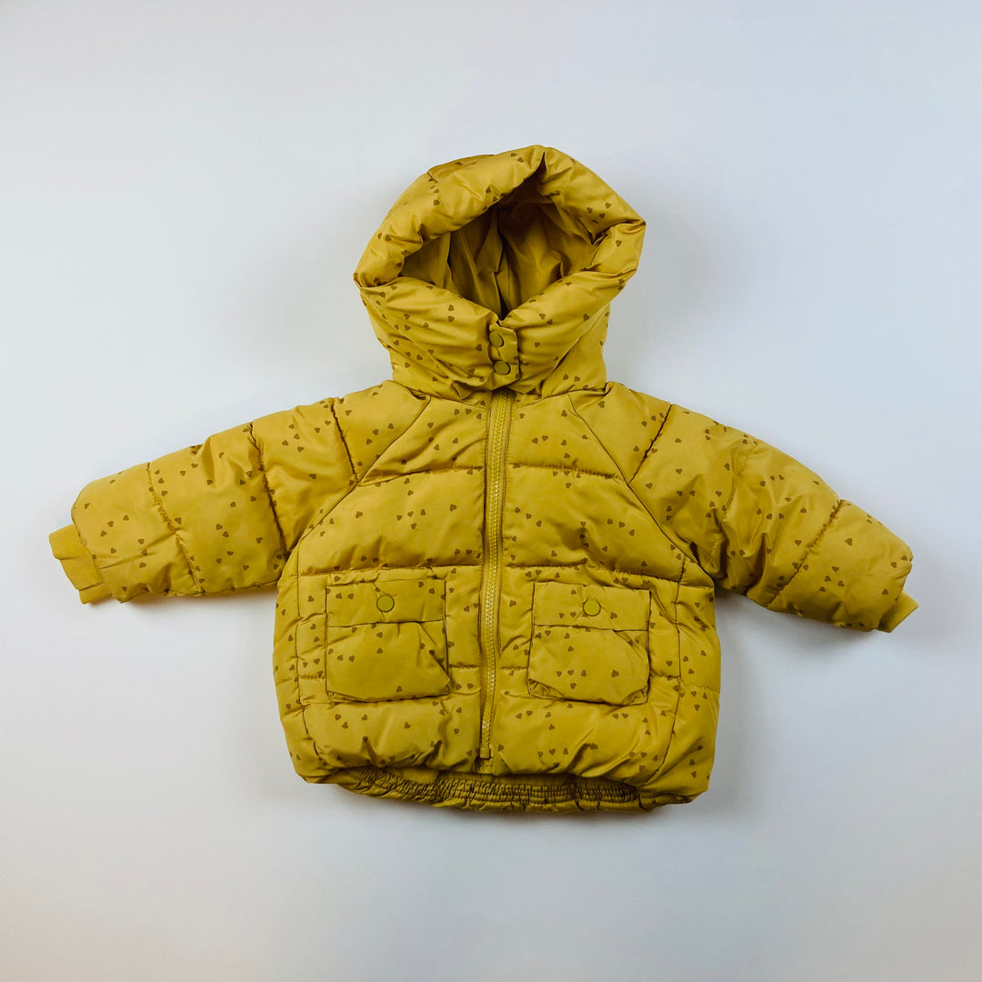 Zara Winter Puffy Jacket - Size 6-9 Months (74 cm)