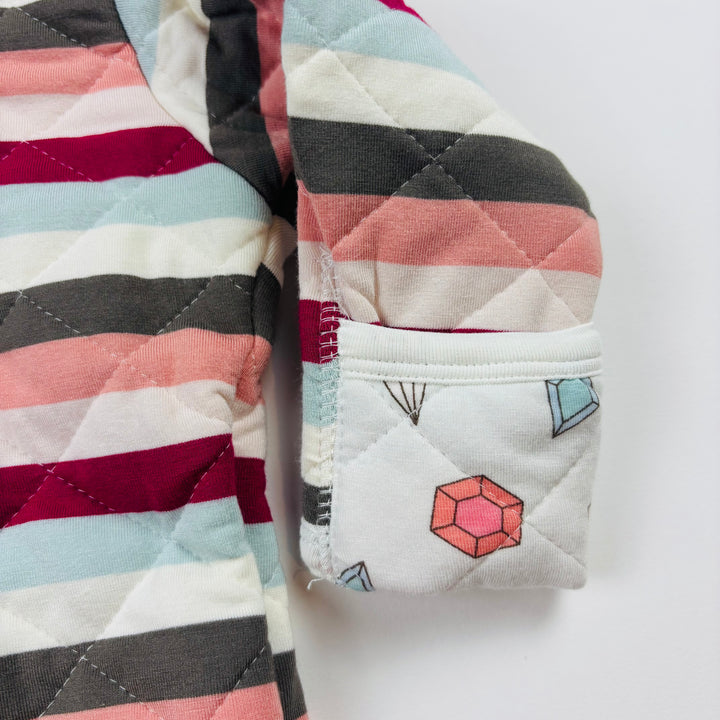 KicKee Pants Bamboo Quilted Bunting Suit - 3-6 Months
