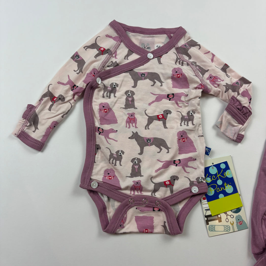 KicKee Pants 3-Piece Outfit - 0-3 Months