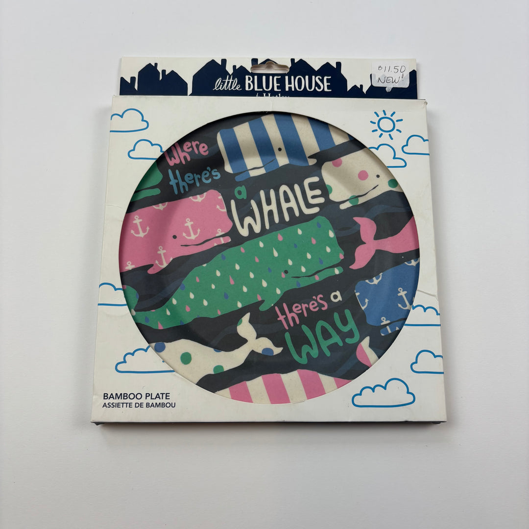 Little Blue House - Bamboo Plates