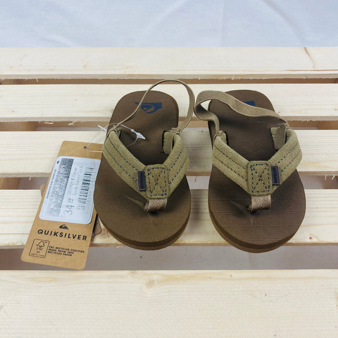 Quiksilver Flip Flops - Size 6 Toddler