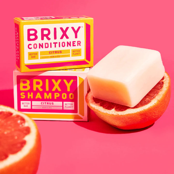 BRIXY - Citrus Conditioner Bar for Softness & Hydration