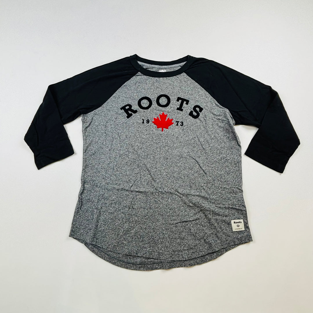 Roots Long Sleeve T-Shirt - Size Youth Medium (10/12Y)