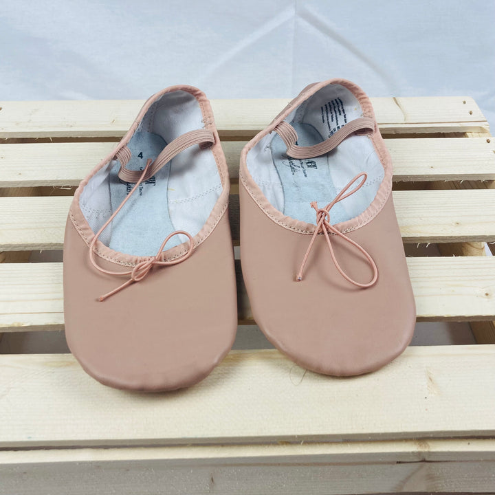 ABT Size 4 Youth Leather Ballet Slippers