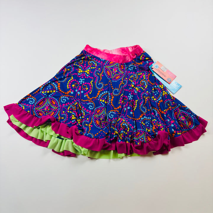 Twirly Girl Skirt "Reversible Twirly Ruffle Skirt" - Size 10 Youth