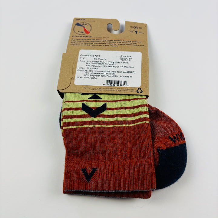 Wigwam "Jewels Rte NXT" Socks - SM 1-5 Youth (4-7 Women&