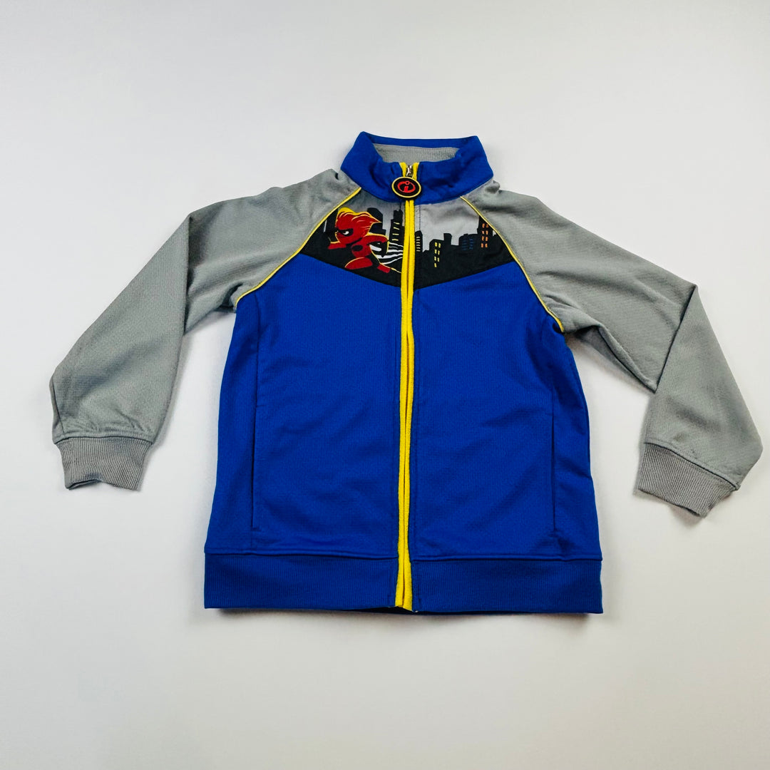 Disney "The Incredibles" Zip-up Jacket - Size 5/6 Toddler