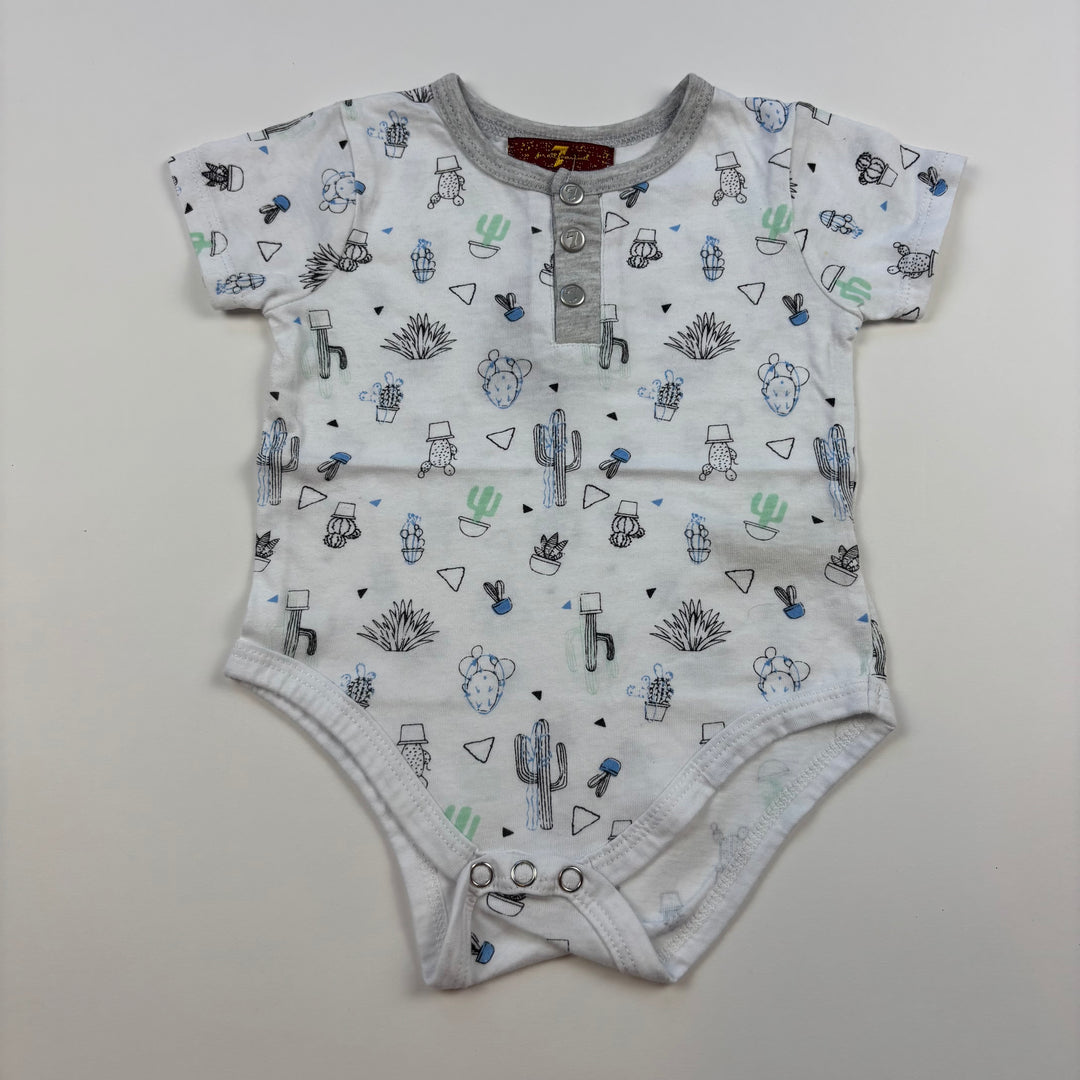 7 For All Mankind Baby Bodysuit - Size 3-6 Months