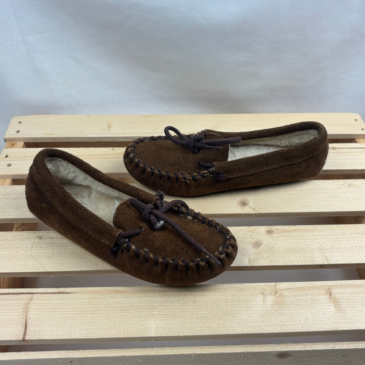 Kids Leather Moccasins - Size 12 Toddler