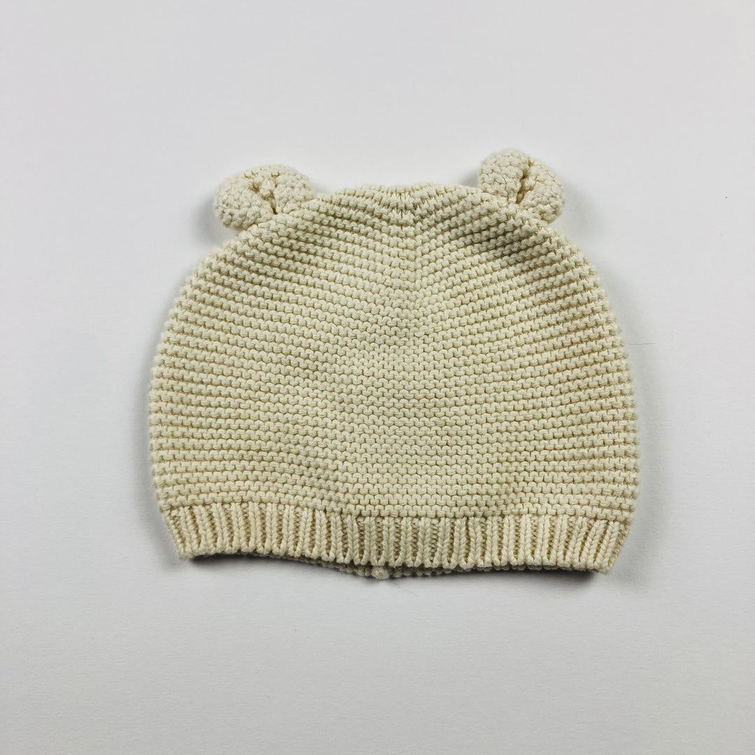 GAP Bear Knitted Beanie - 3-6 Months