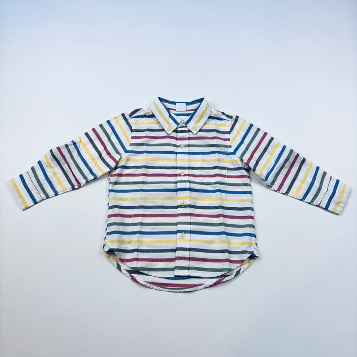 GAP Long Sleeve Button Up Shirt - Size 3 Toddler