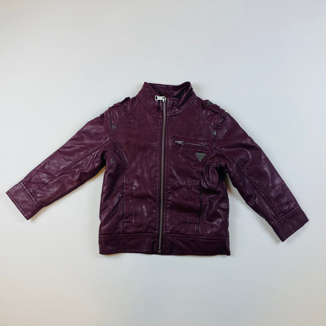 Guess Leather Jacket - Size 4 Toddler