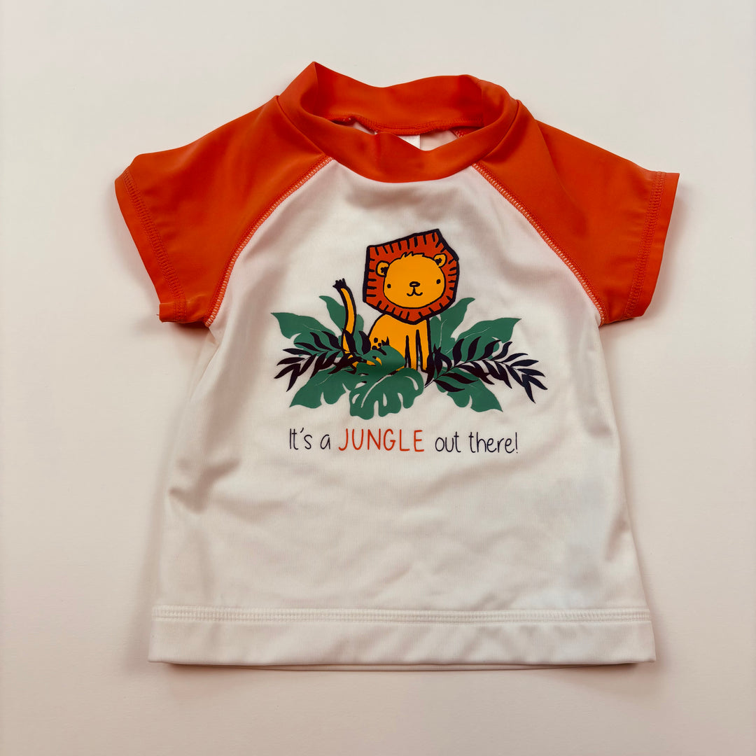 Gymboree Rashguard Swim Top - Size 3-6 Months