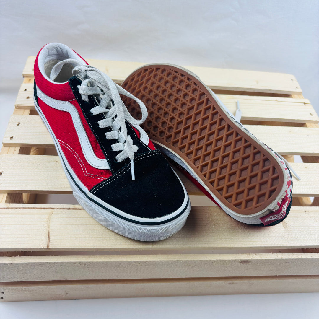 Vans "Off the Wall" Shoes, Size 4.5 Youth (6 Women's)