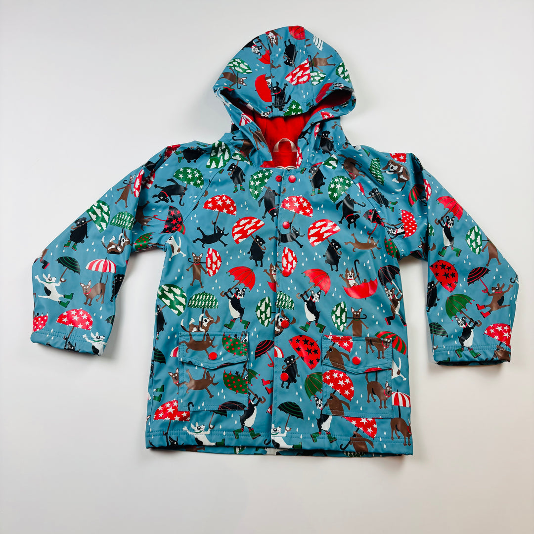Hatley Lined Rain Jacket - Size 8 Youth
