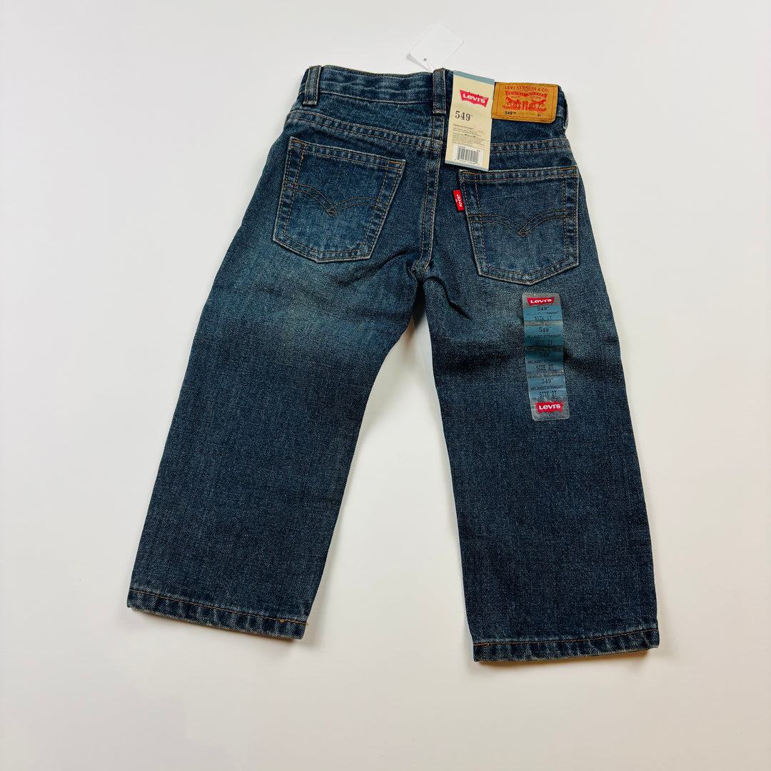 Levi's 549 Relaxed Straight Fit Jeans - Size 2 Toddler