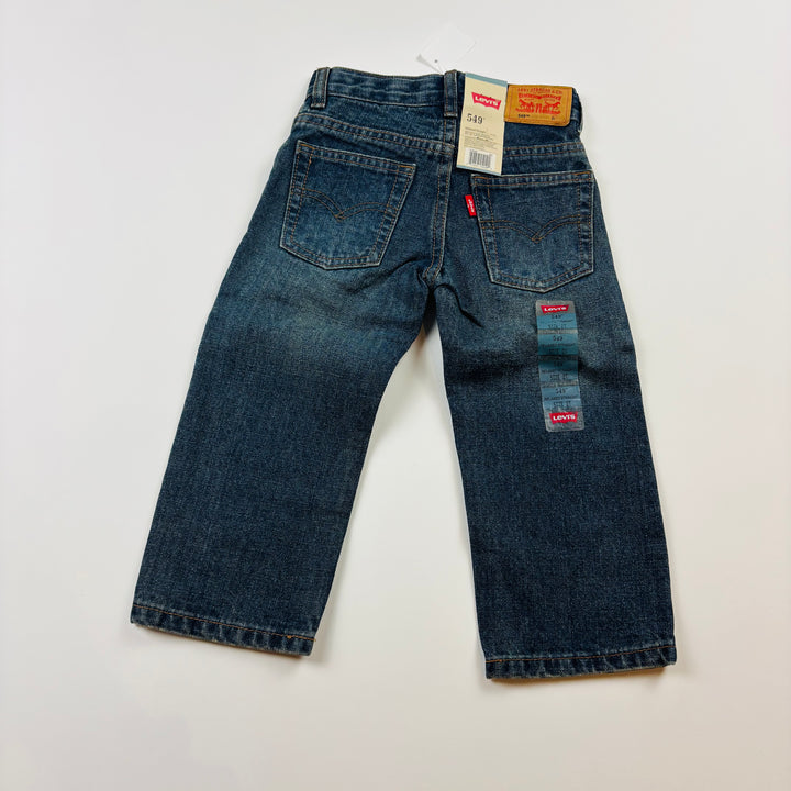Levi's 549 Relaxed Straight Fit Jeans - Size 2 Toddler