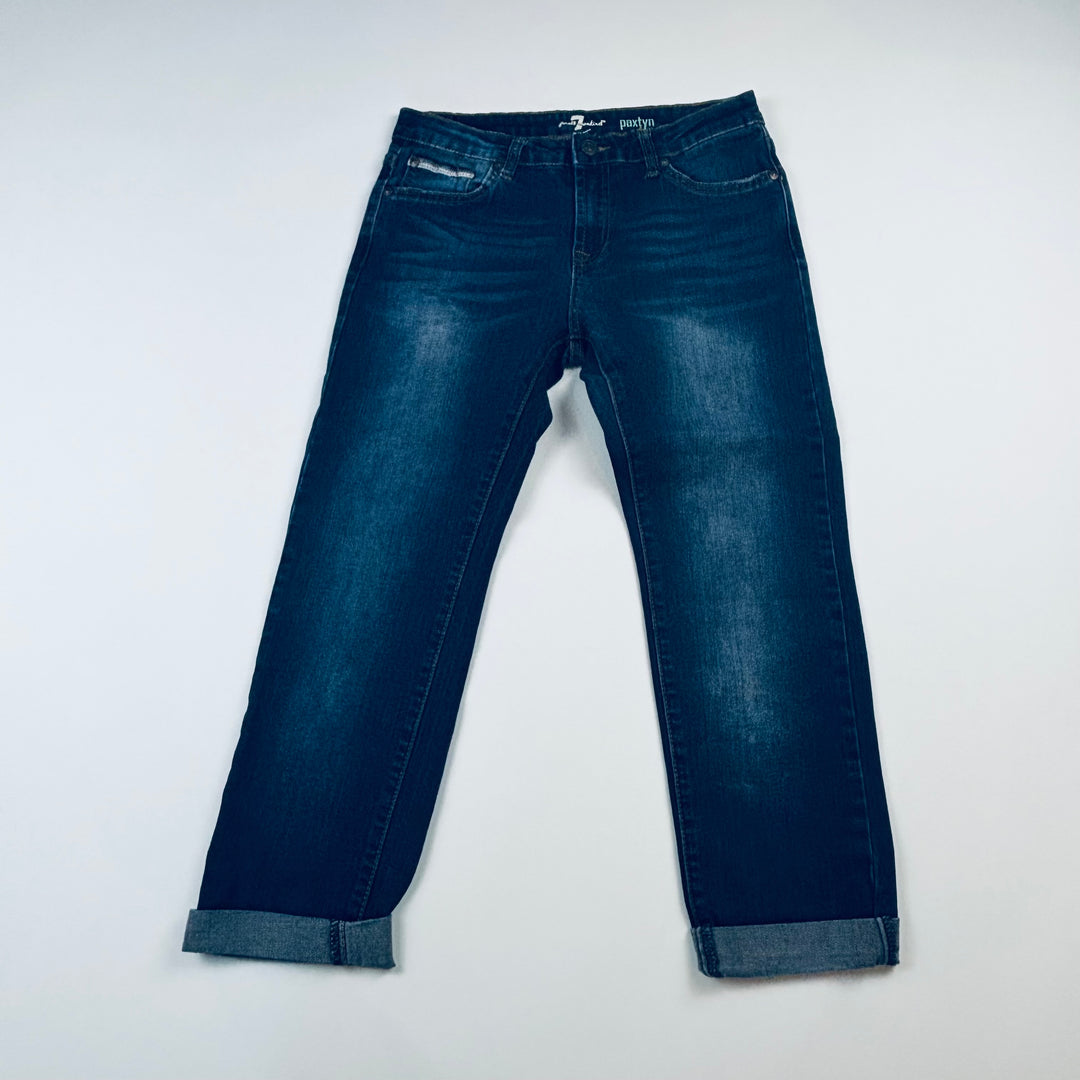 7 For All Mankind Crop Jeans - Size 14 Youth