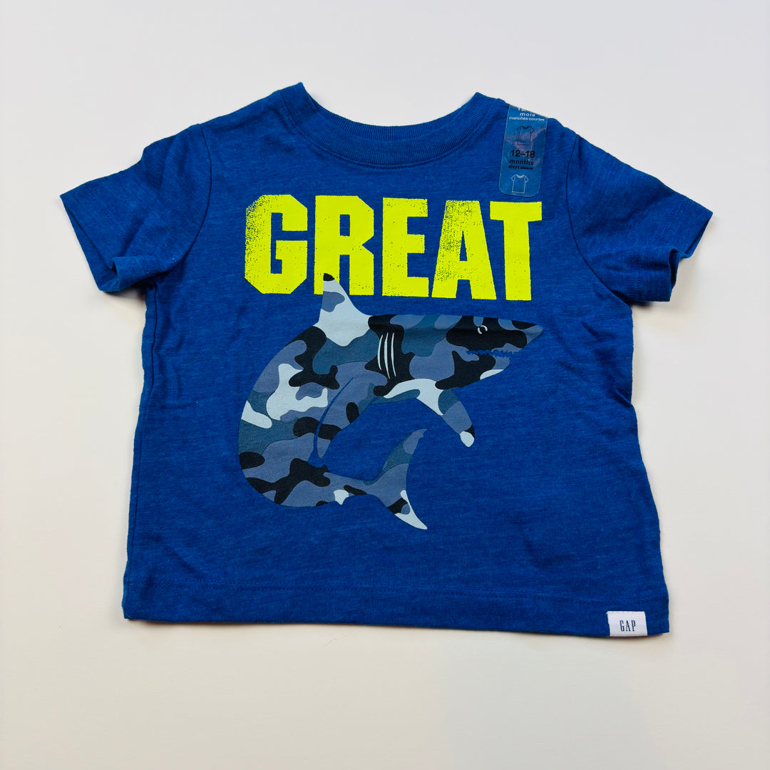 GAP Baby Short Sleeve T-Shirt - Size 12-18 Months