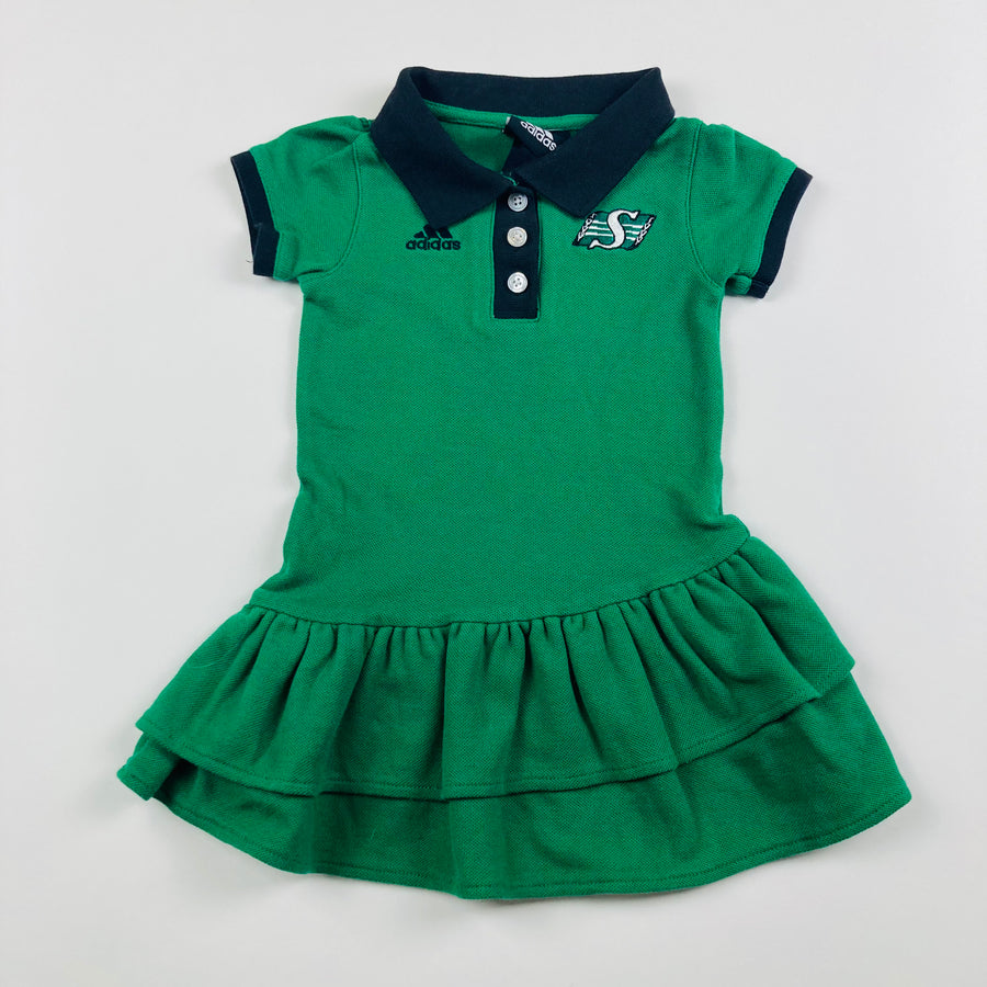 Saskatchewan Rough Riders Adidas Dress - Size 24 Months - Pitter Patter Boutique