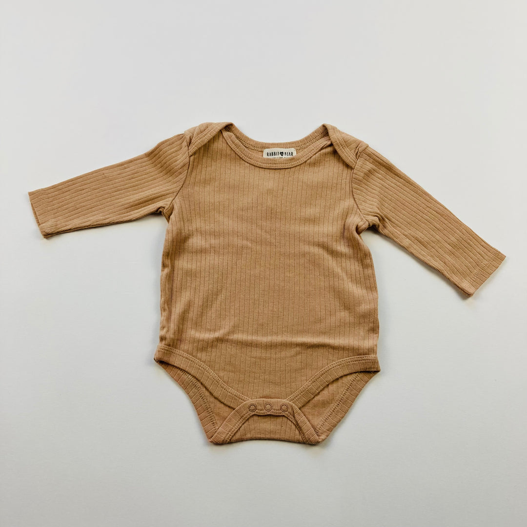 Rabbit + Bear Bodysuit - Size 3-6 Months