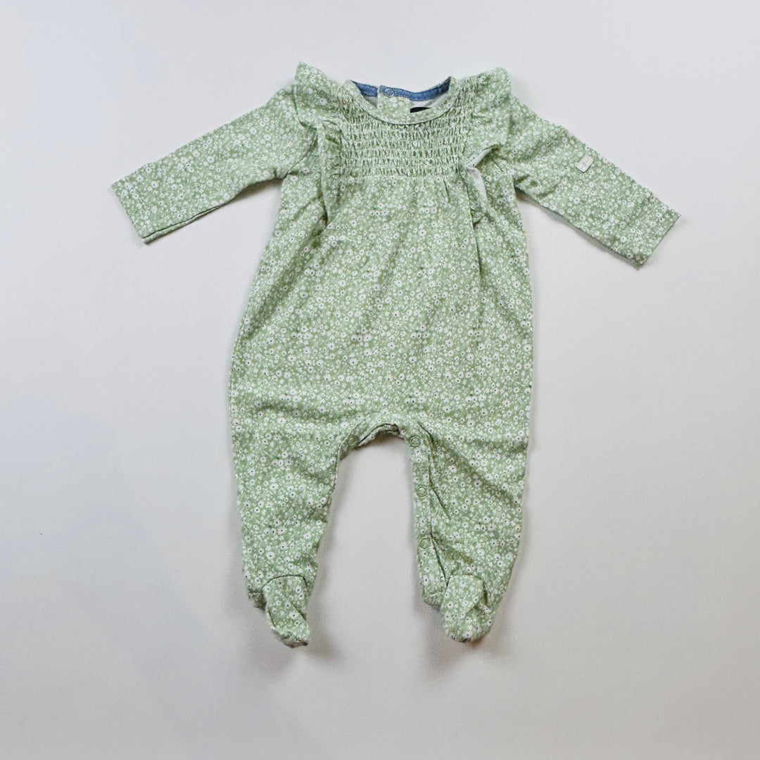 7 For All Mankind Footie - Size 0-3 Months