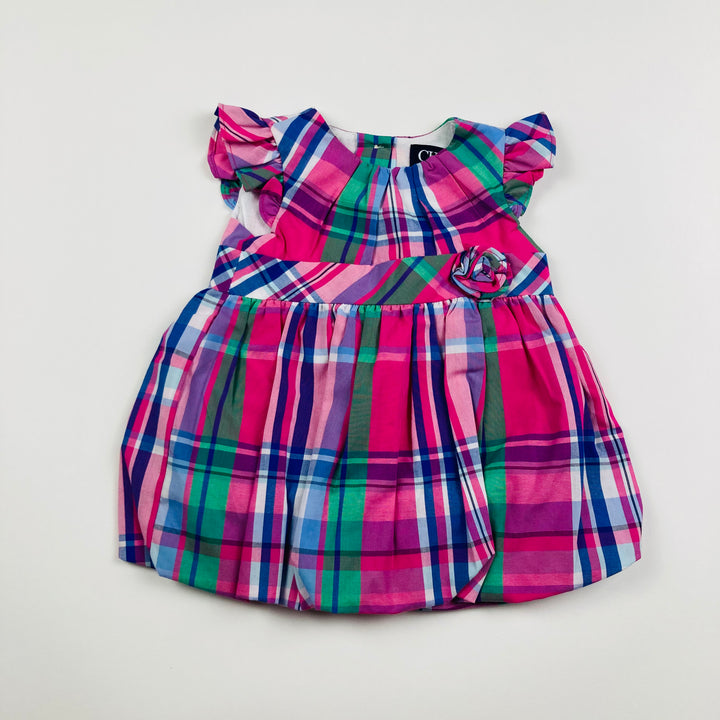 Chaps Dress - Size 3 Months - Pitter Patter Boutique