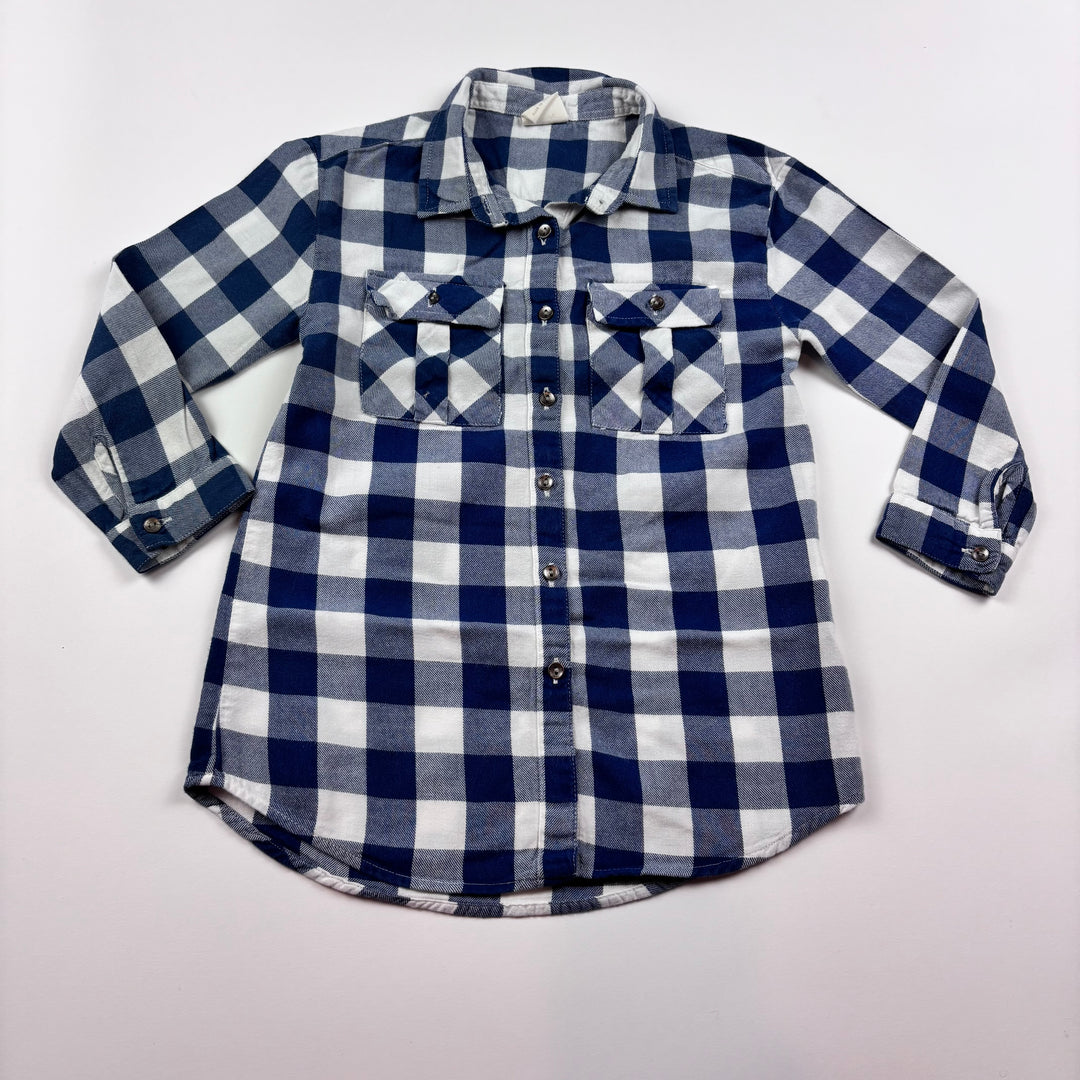 Zara Girls Button-Up Shirt - Size 3/4 Years (104cm)