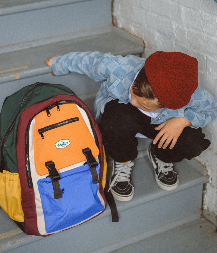 Headster - 26L Colorblock School Backpack