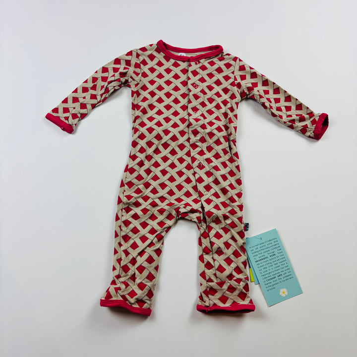 KicKee Pants Bamboo Romper - 3-6 Months