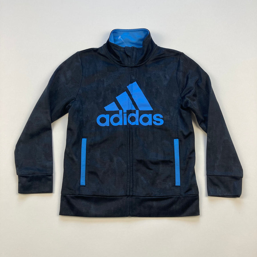 Adidas Track Jacket - Size 6 Youth - Pitter Patter Boutique