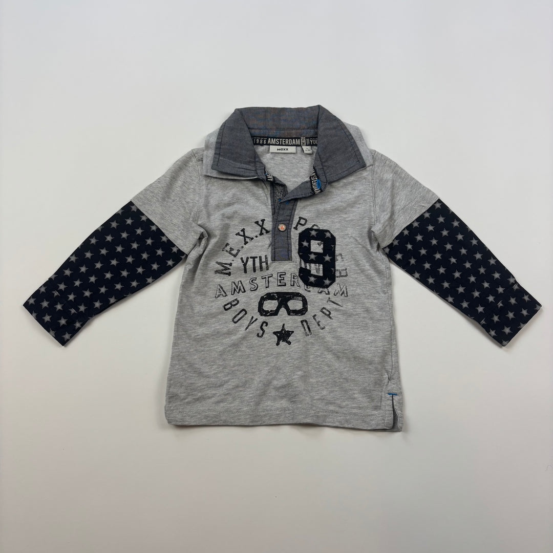 Mexx Baby Collared Top - Size 12-18 Months
