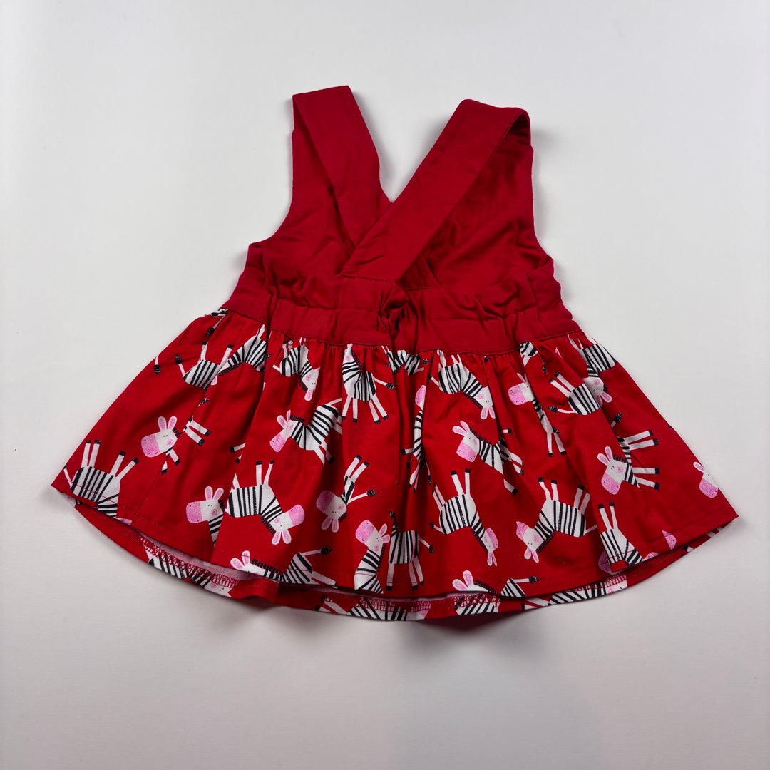 Hand Made Baby Dress/Tunic - Size 6-12 Months