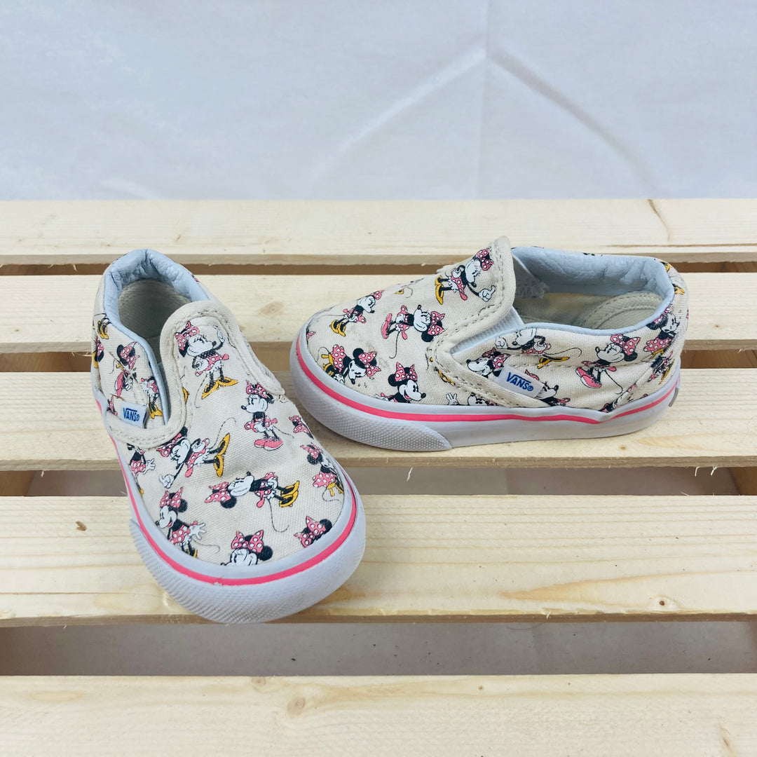 Vans Toddler "Mini Mouse" Shoes - Size 4.5 Toddler (20 EU)