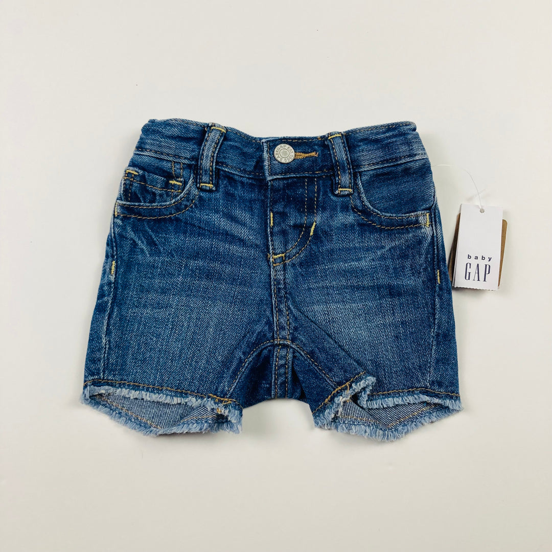 GAP Denim Jean Shorts - Size 0-3 Months