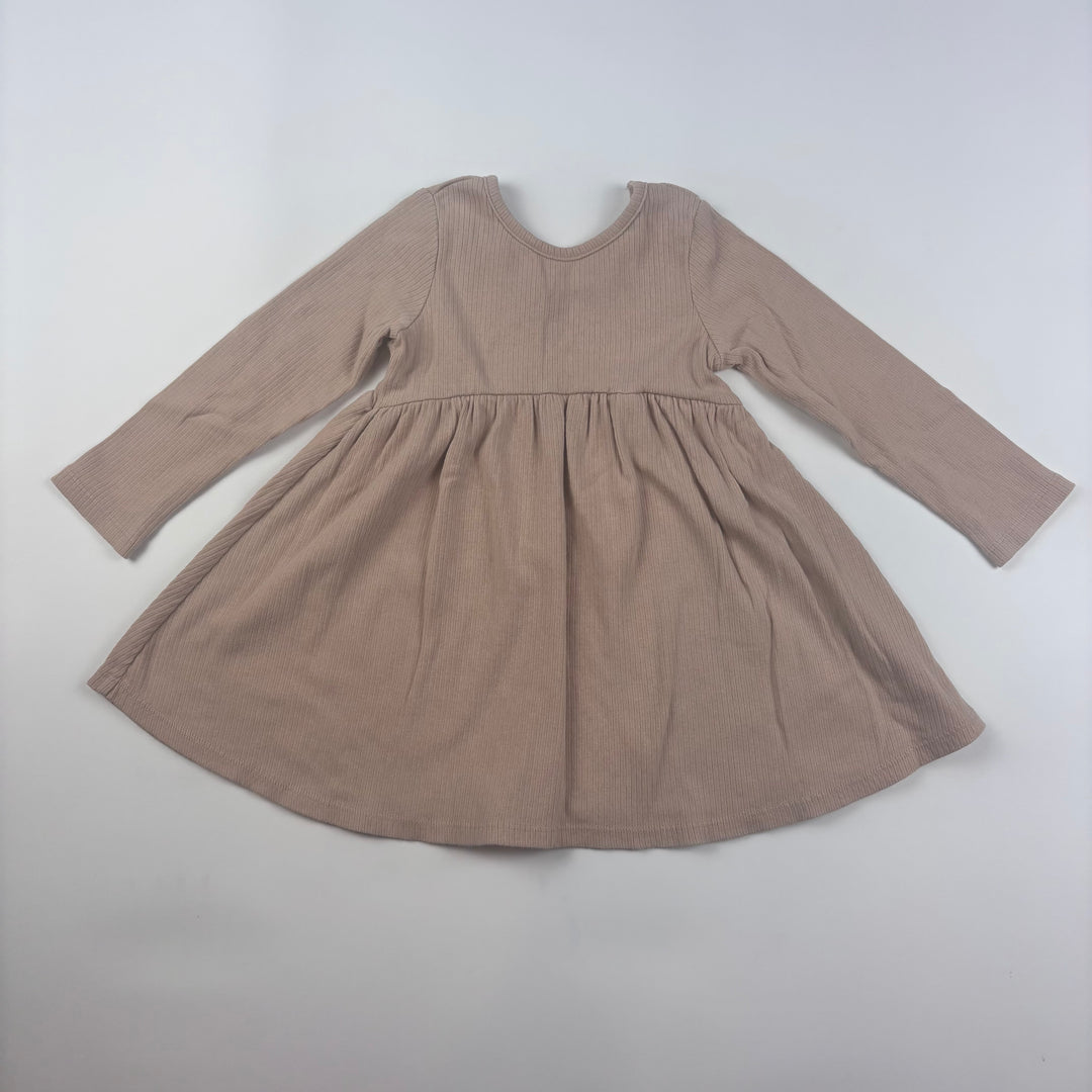 Quincy Mae Long Sleeve Dress - Size 2-3 Toddler