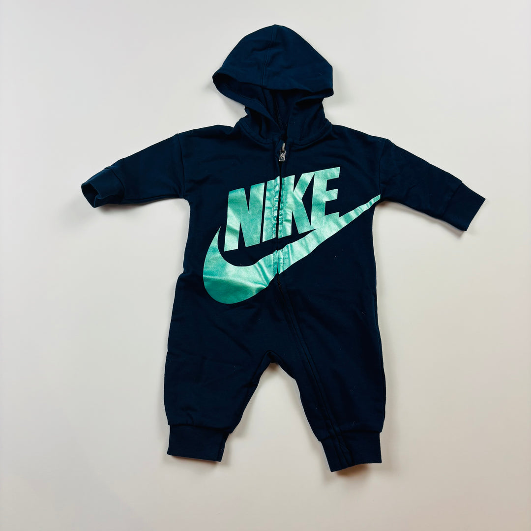 Nike Hooded Romper - Size 3 Months