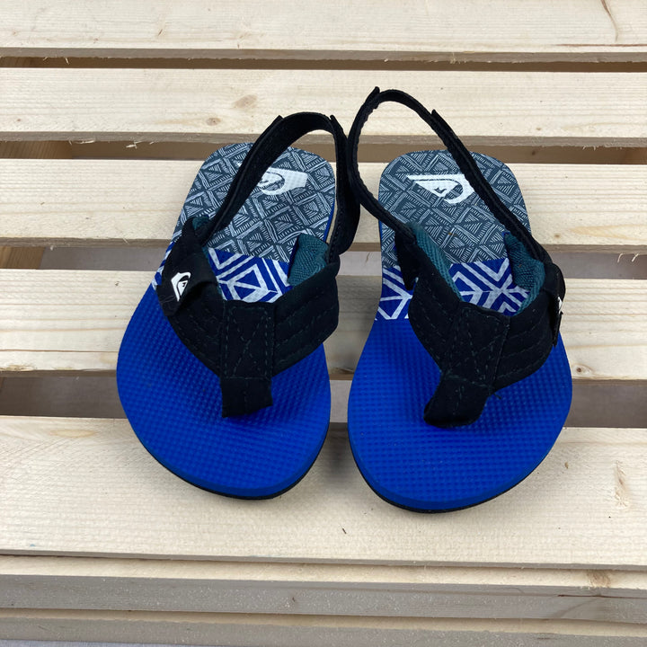 Quiksilver Flip Flops - Size 6 Toddler - Pitter Patter Boutique