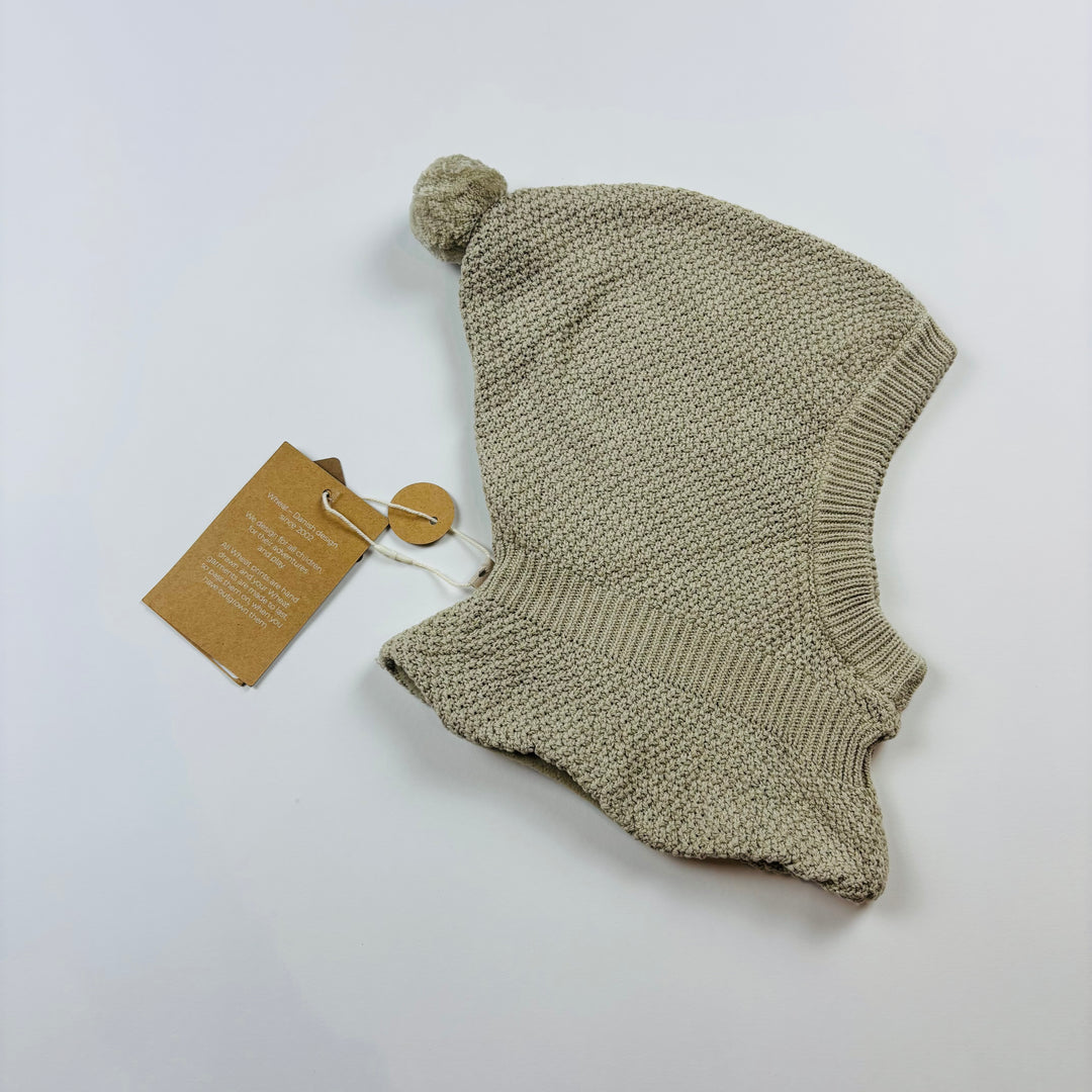 Wheat - Knitted Balaclava Pomi (3-9 Months)