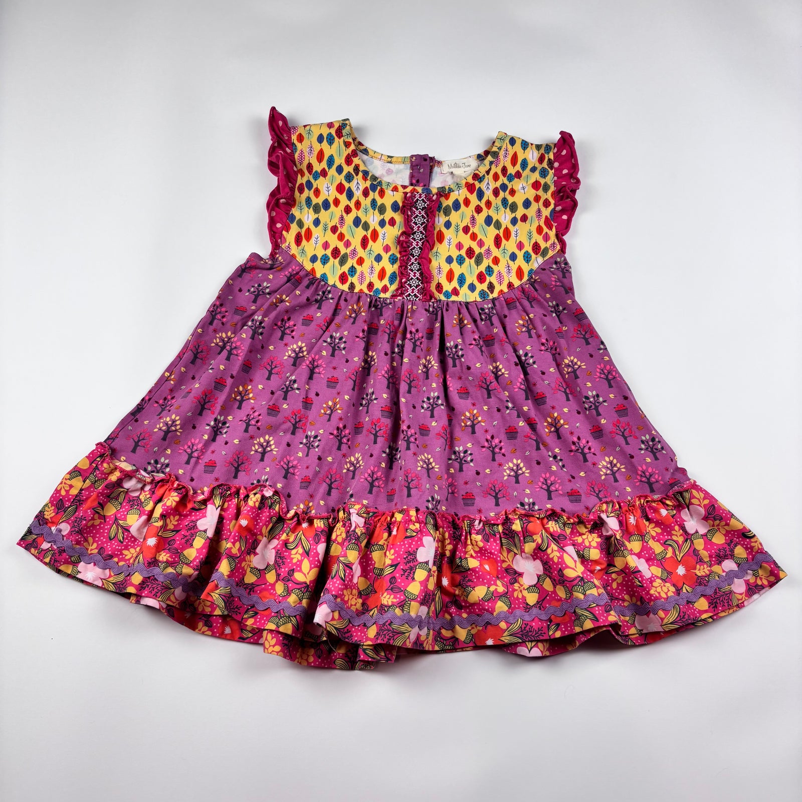 Matilda Jane Girls Used Kids Colourful Top Tunic