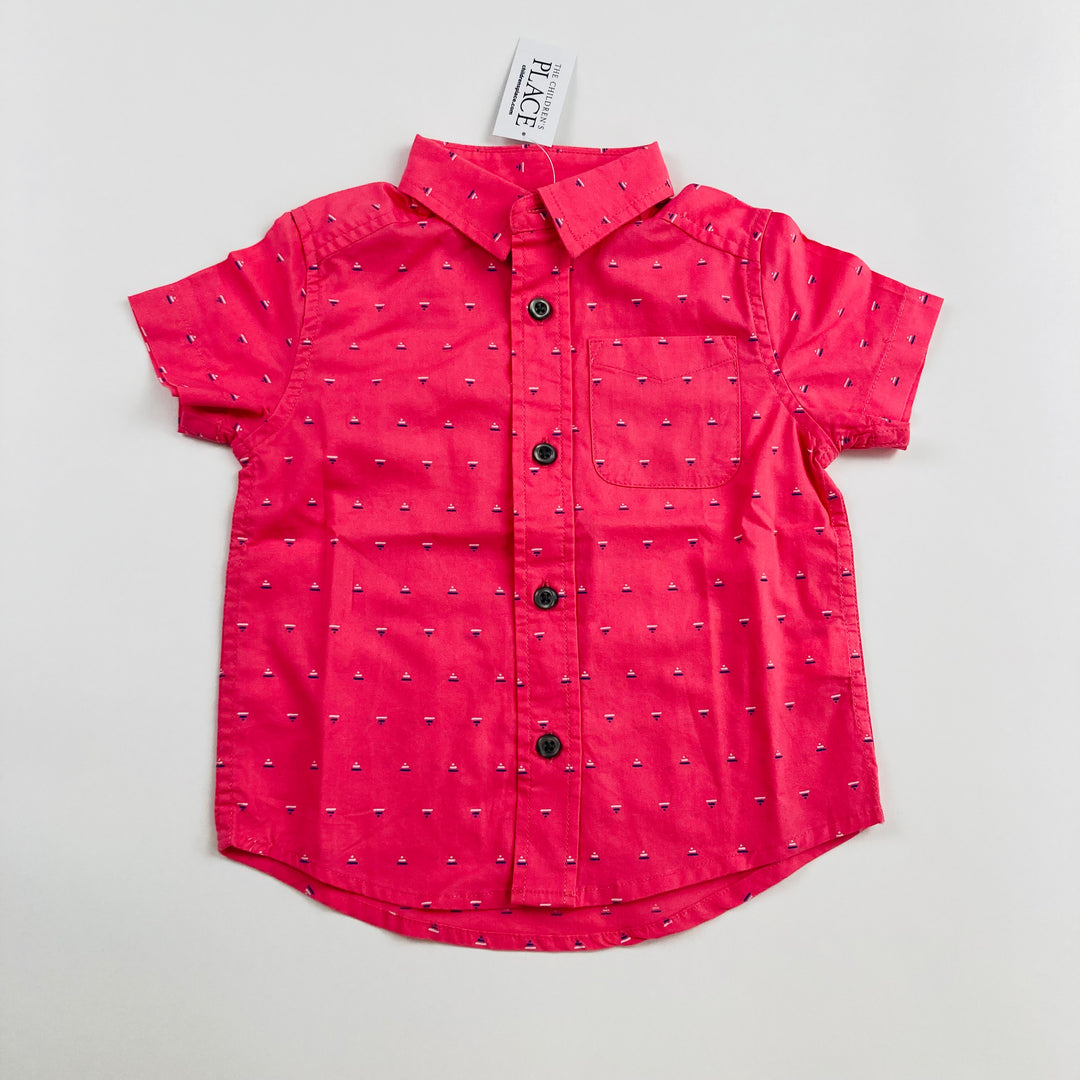 Children's Place Short Sleeve Shirt - Size 18-24 Months