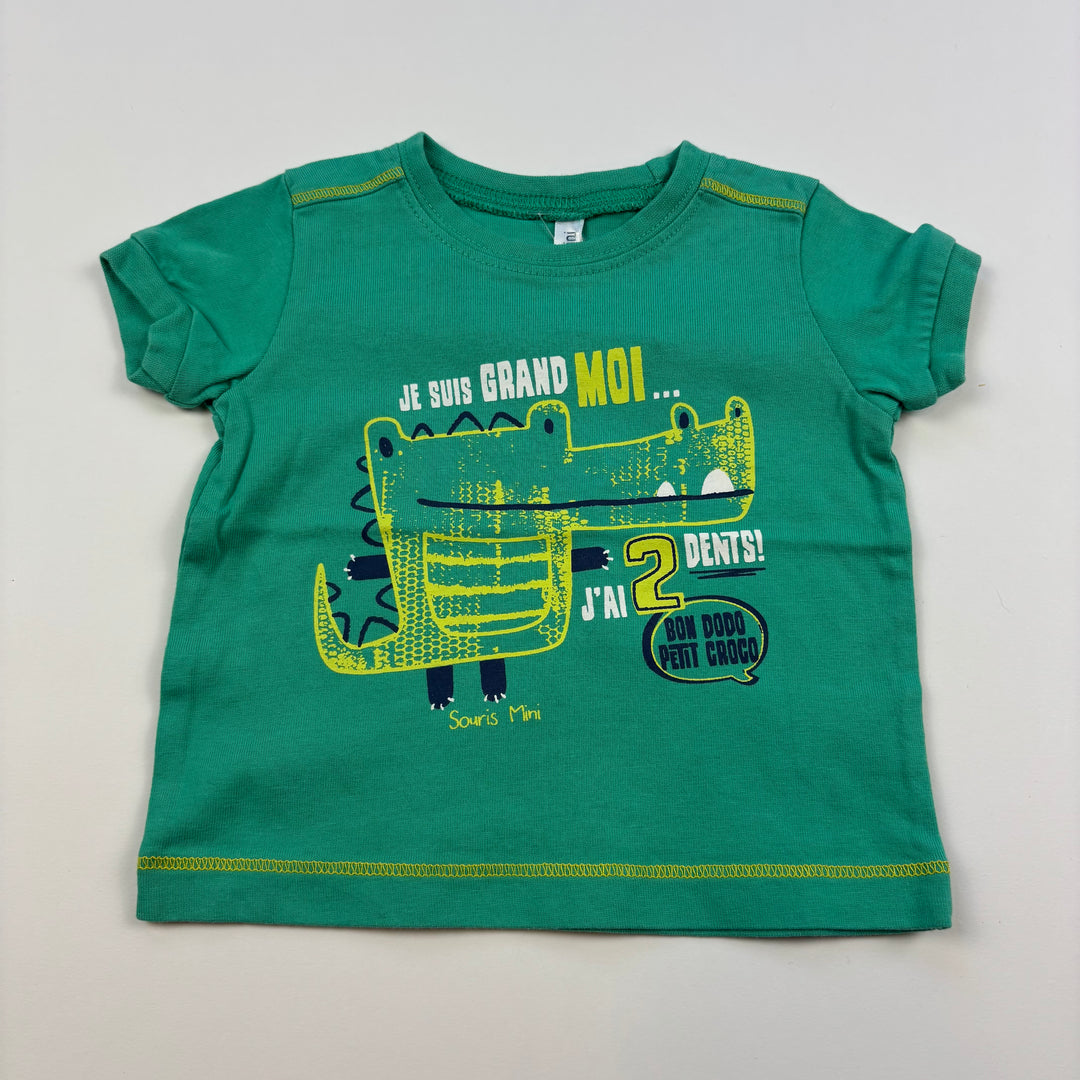 Souris Mini Short Sleeve T-Shirt - Size 3-6 Months