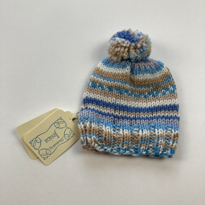 Handmade By Jessica Baby Hats - Size Newborn (0-6M) - Pitter Patter Boutique