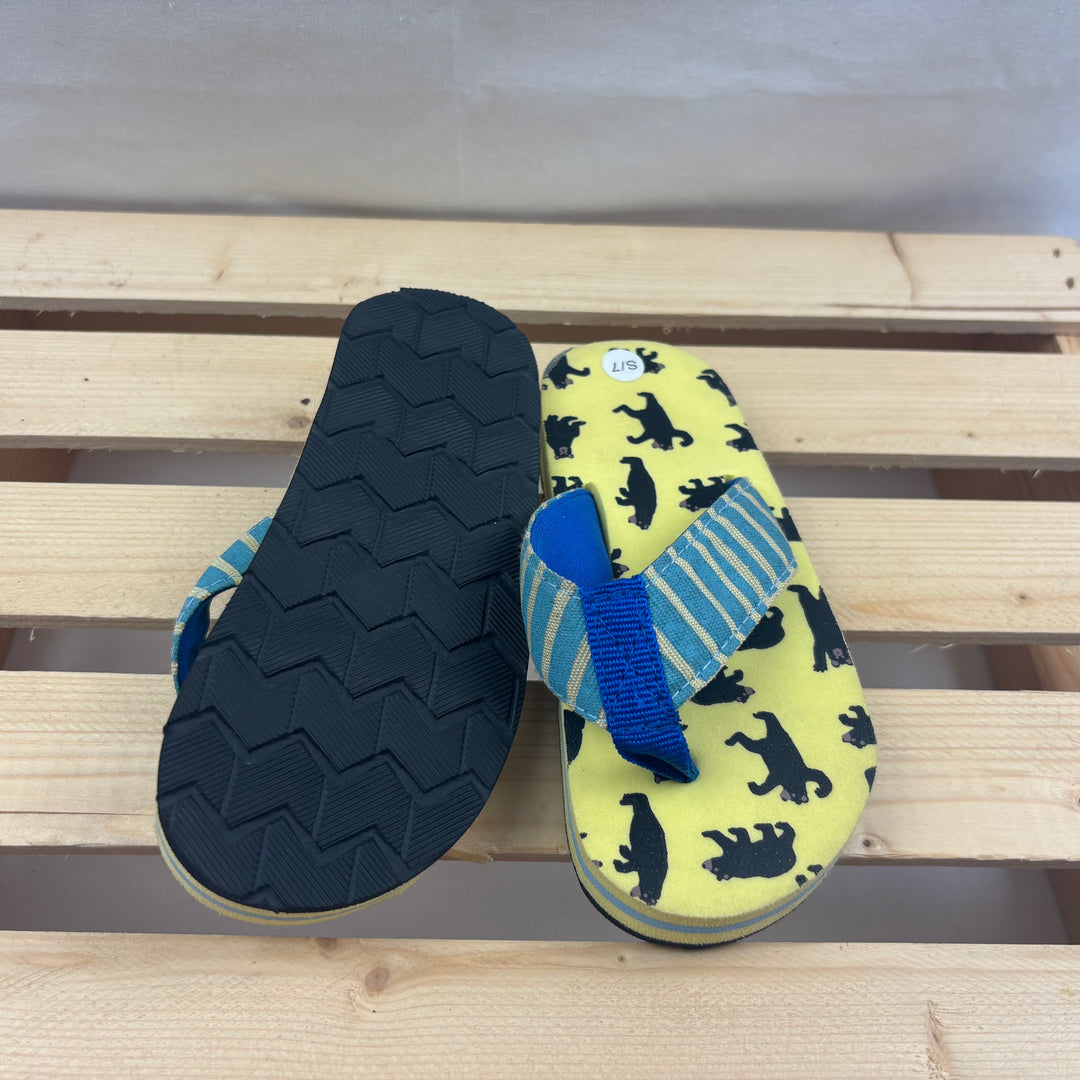 Little Blue House Flip Flops - Size 7 Toddler