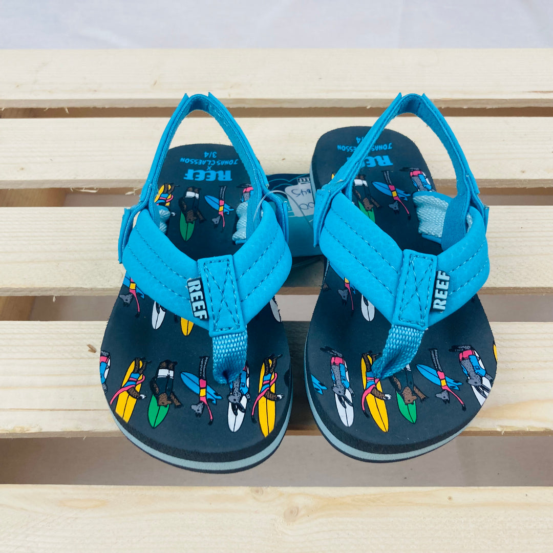 Reef Flip Flops -  Size 3-4 Baby/Toddler