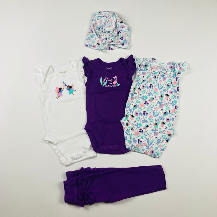 Children's Place 5 Piece Outfit - Size 6-9M - Pitter Patter Boutique